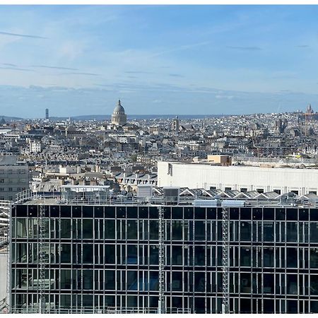Chic 2 Rooms Paris13 With View Buitenkant foto
