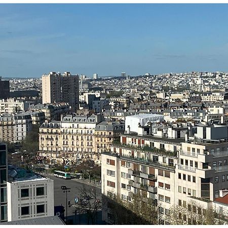 Chic 2 Rooms Paris13 With View Buitenkant foto