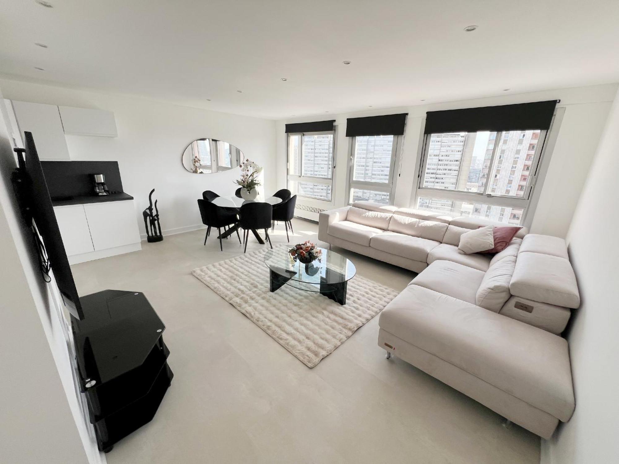 Chic 2 Rooms Paris13 With View Buitenkant foto