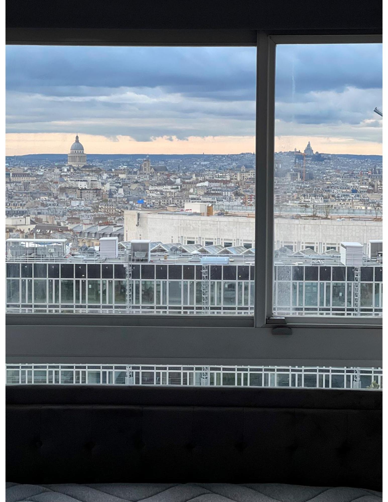 Chic 2 Rooms Paris13 With View Buitenkant foto