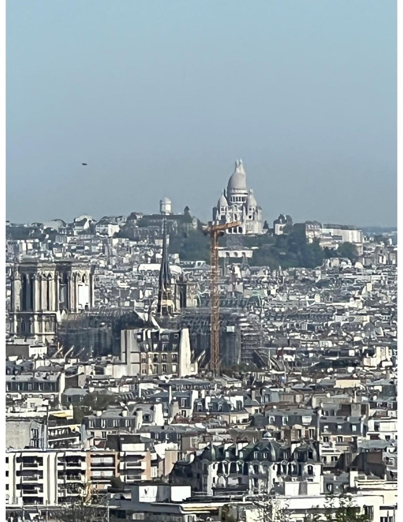Chic 2 Rooms Paris13 With View Buitenkant foto