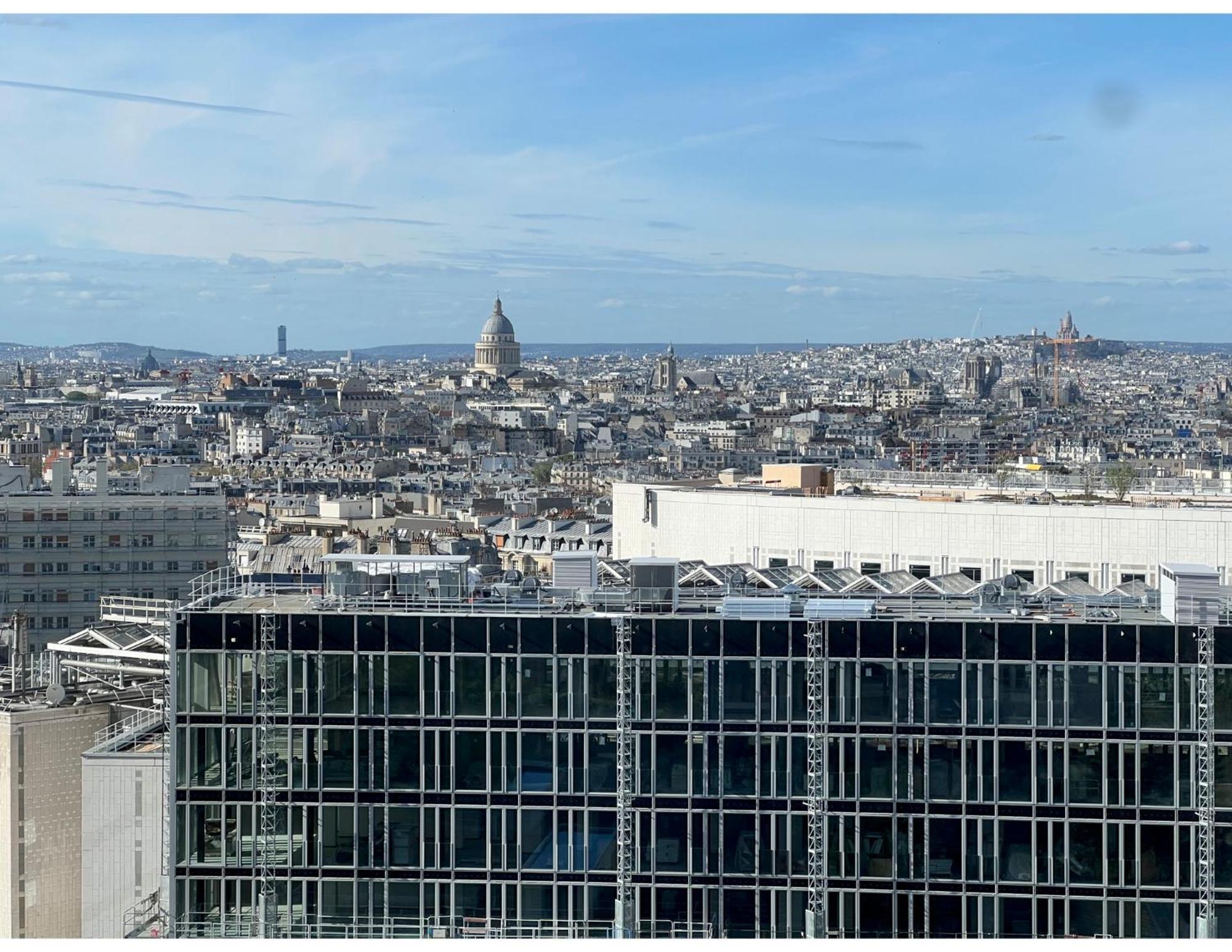 Chic 2 Rooms Paris13 With View Buitenkant foto