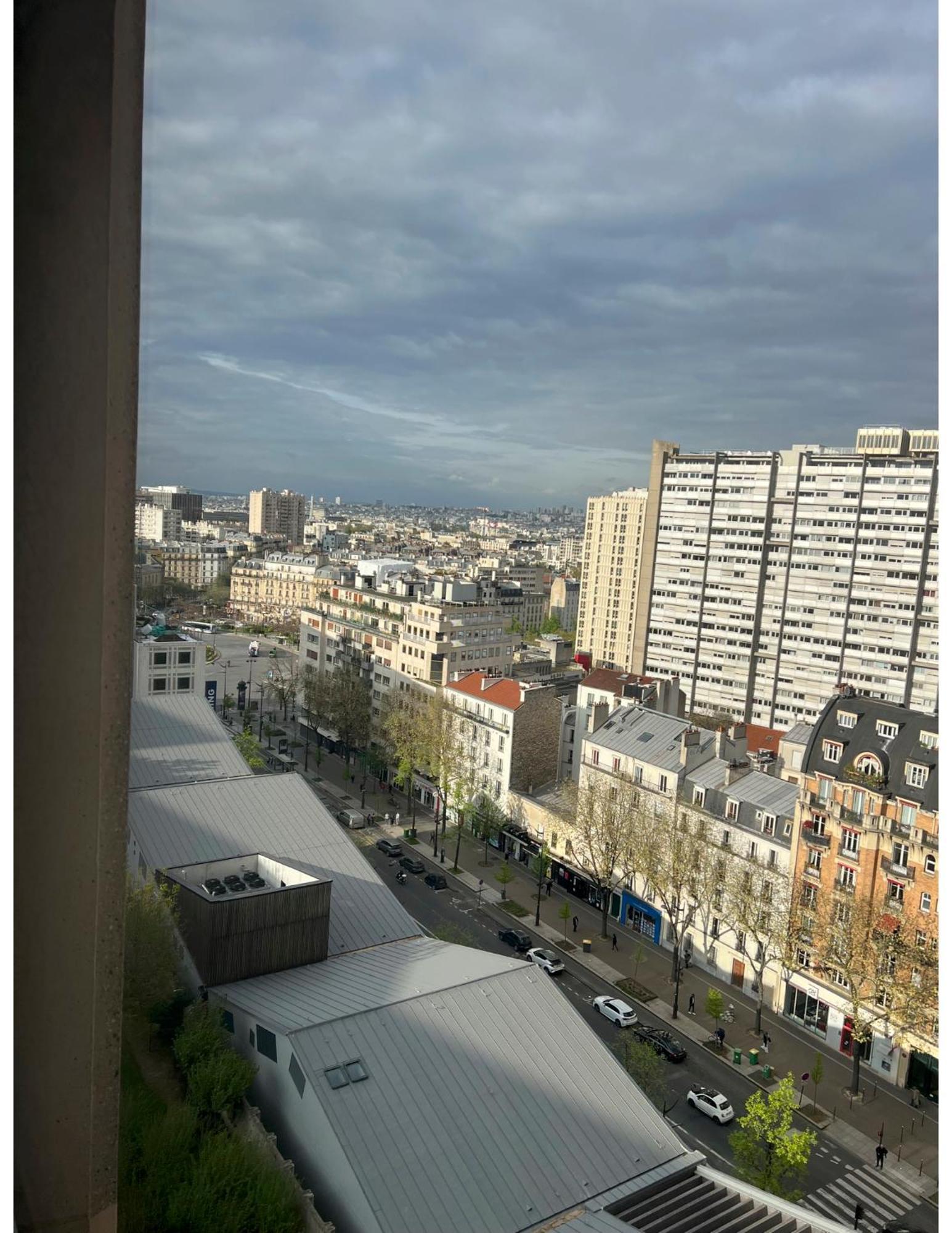 Chic 2 Rooms Paris13 With View Buitenkant foto